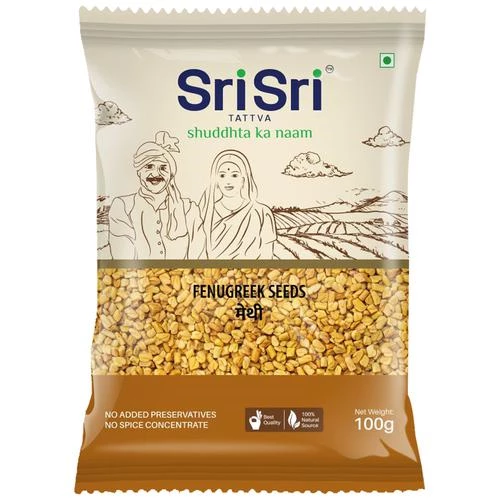 Sri Sri Tattva Fenugreek Seeds - Aids In Weight Loss, 100 g-1.webp